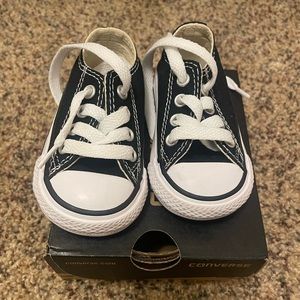 Black Infant Converse